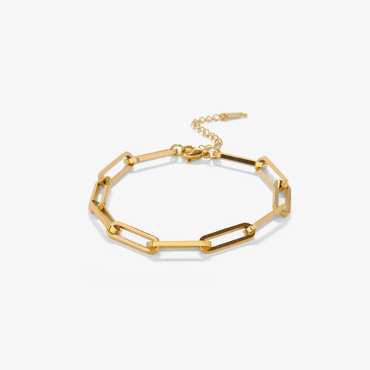 Open Paperclip Bracelet