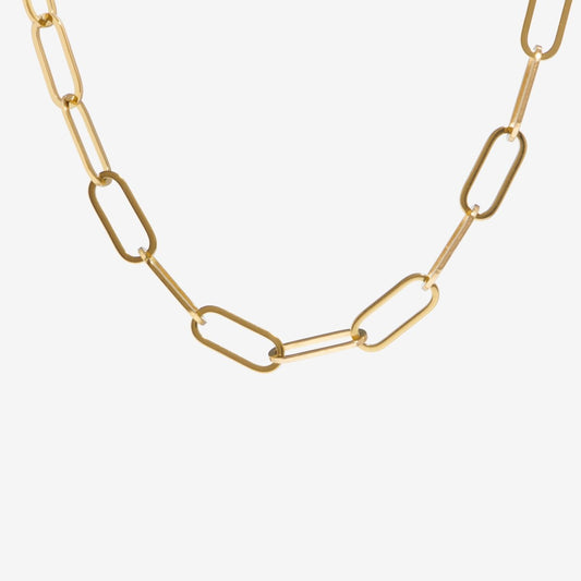 Open Link Pendant Necklace